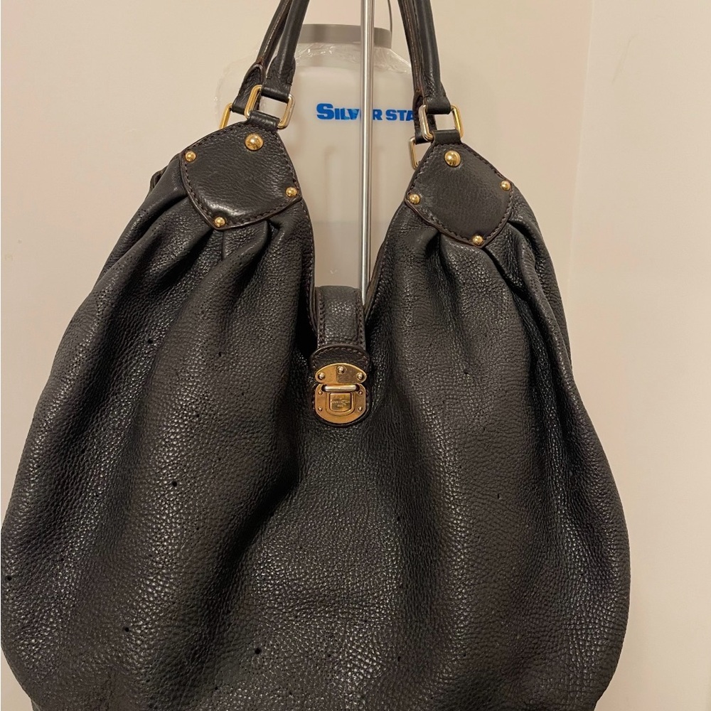 Black Leather Handbag
